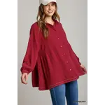 Shirt: Long Sleeve Button Up