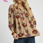 Shirt: Long Sleeve Latte Mix