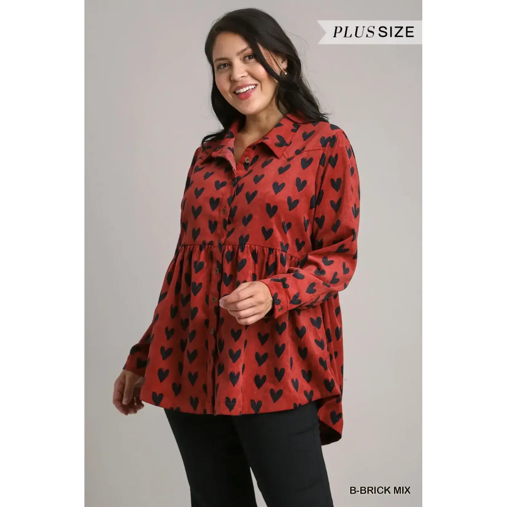 Shirt: Long Sleeve Hearts