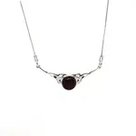 Necklace: Trinity, Cherry Amber