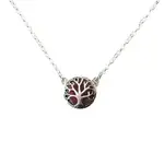 Amberman Necklace: Tree of Life, Cherry Amber
