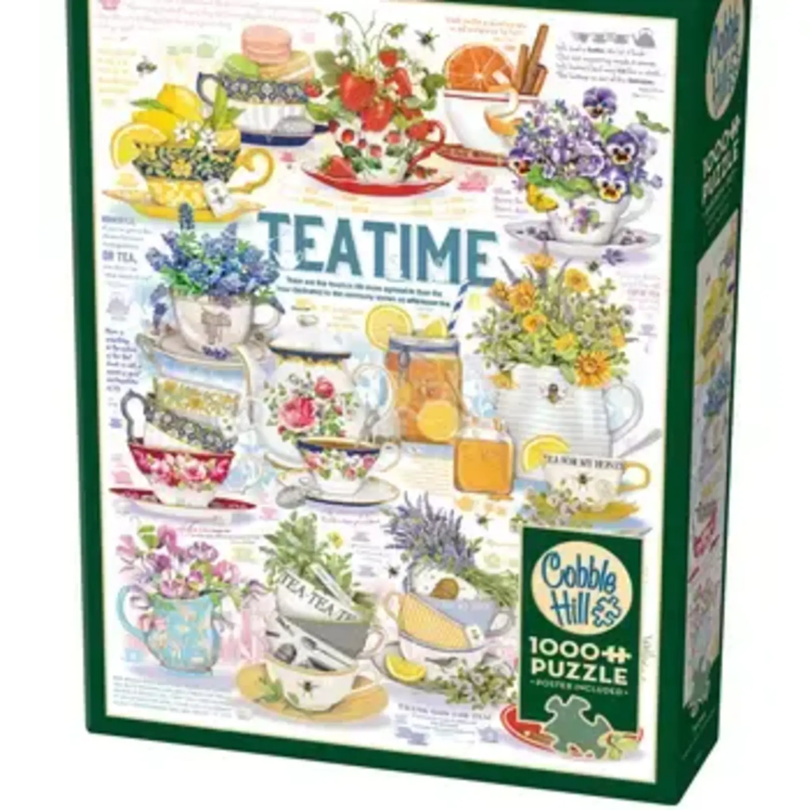 Outset Games and Cobble Hill Puzzles Puzzle: Tea Time 1000pc