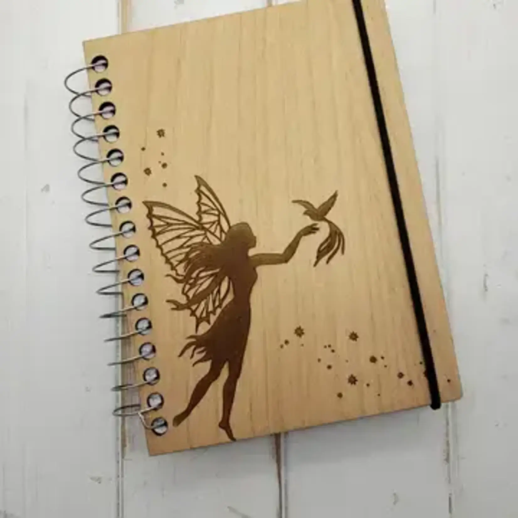 Notebook: Fairy with Bird Pocket Size