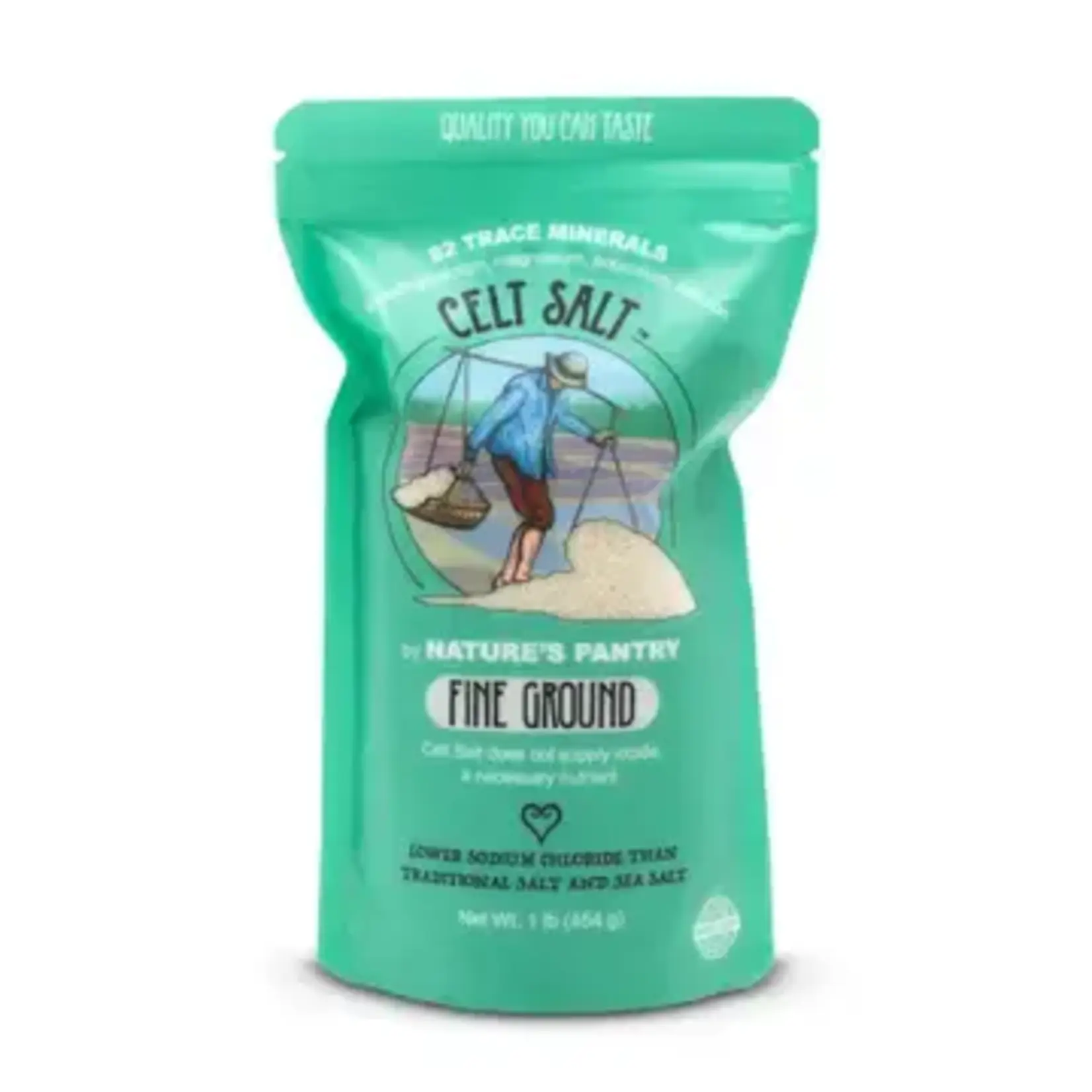 Food: Celtic Sea Salt, 1lb (16oz) Fine Ground