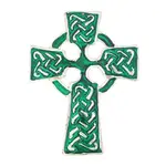 Ornament: Tin Celtic Cross