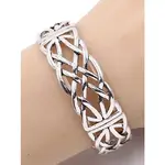 0011 PREMIERE Bracelet: Celtic Metal Stretch