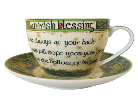 Clara Mug: Blessing Cup & Saucer