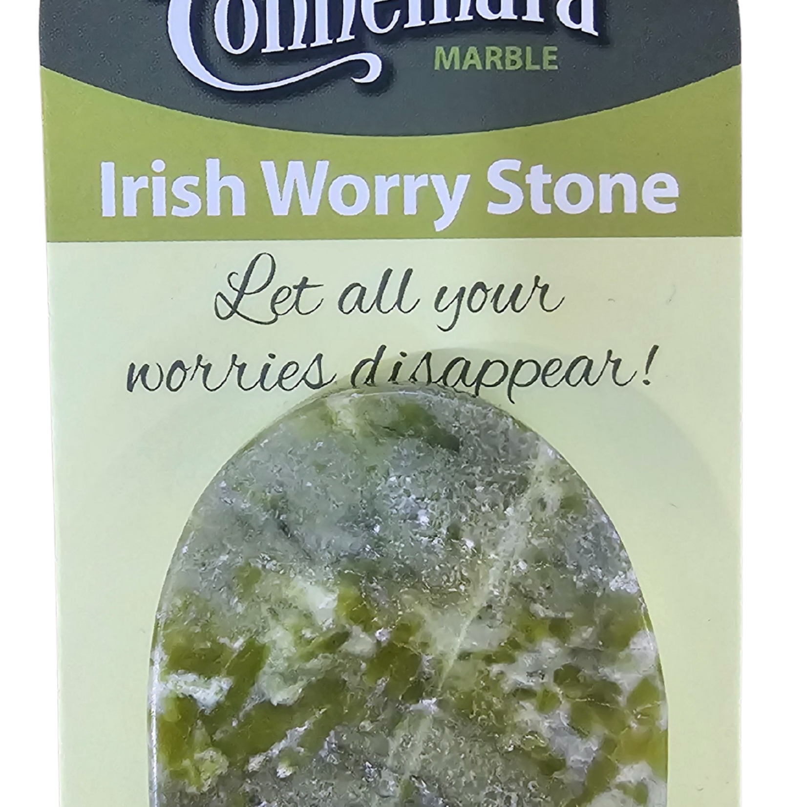Connemara Marble Worry Stone: Connemara Marble, Asst.