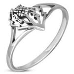 925jewelry.com Ring: SS Scottish Thistle