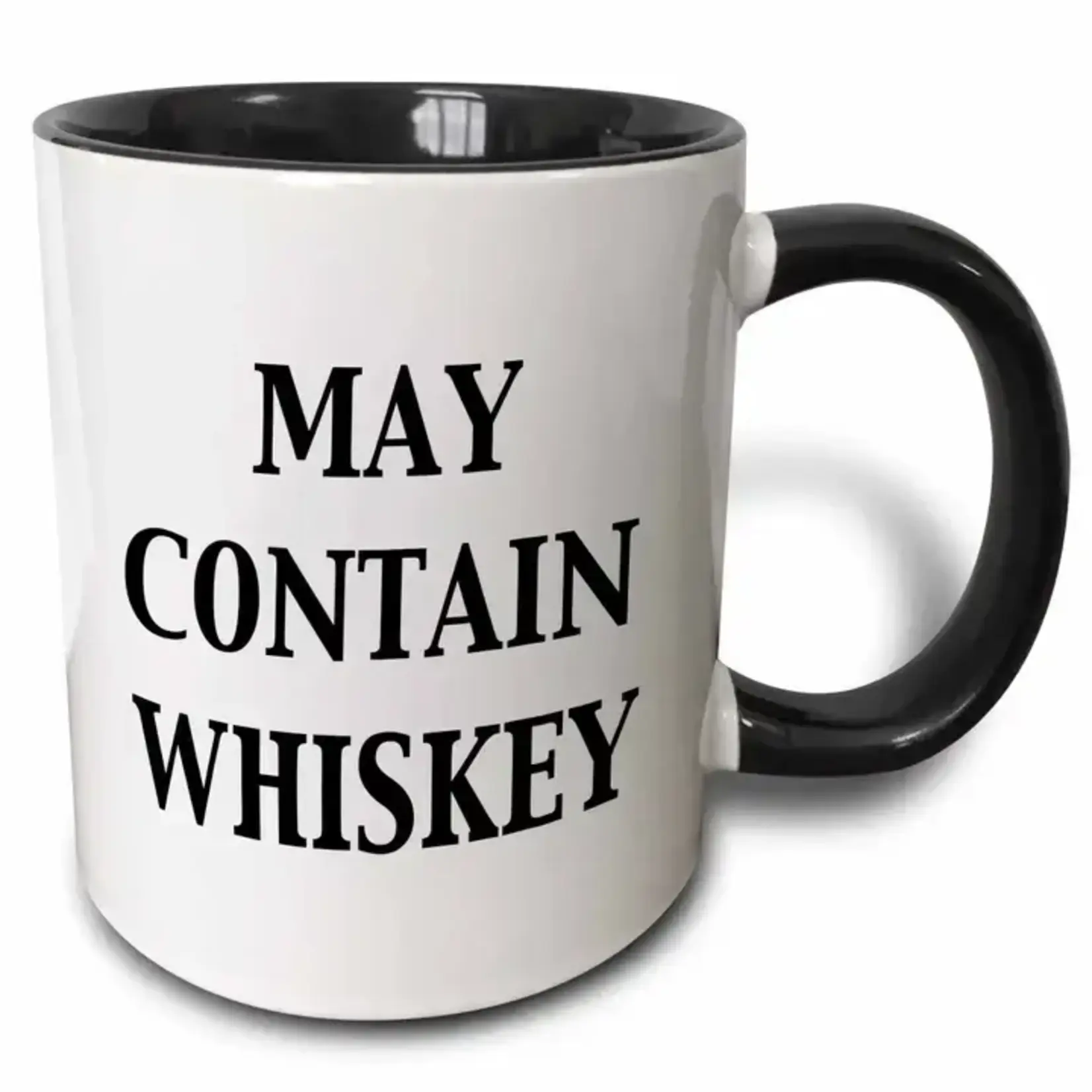 3D Rose Mug: May Contain Whiskey