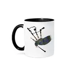 3D Rose Mug: Bagpipes