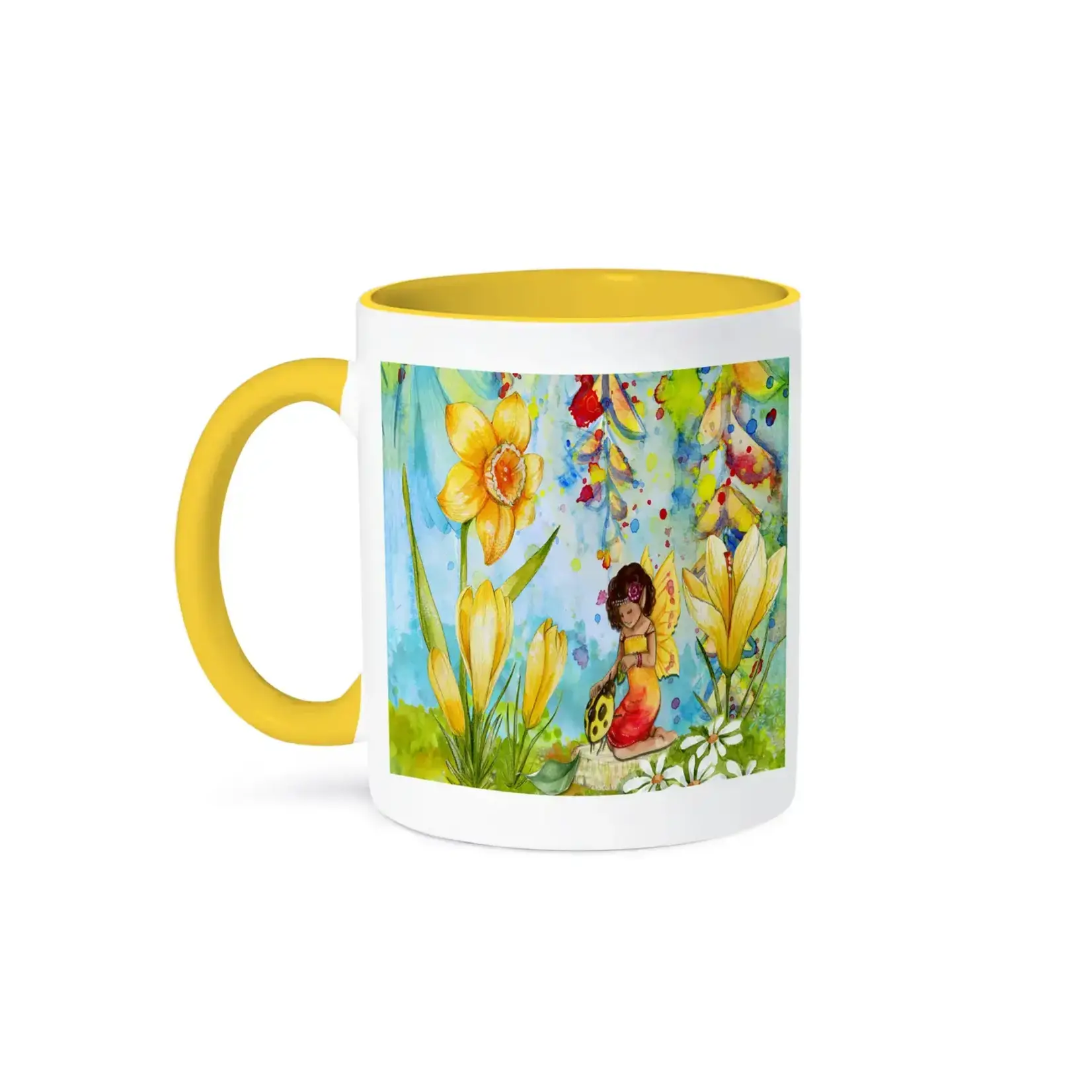 3D Rose Mug: Daffodil Fairy