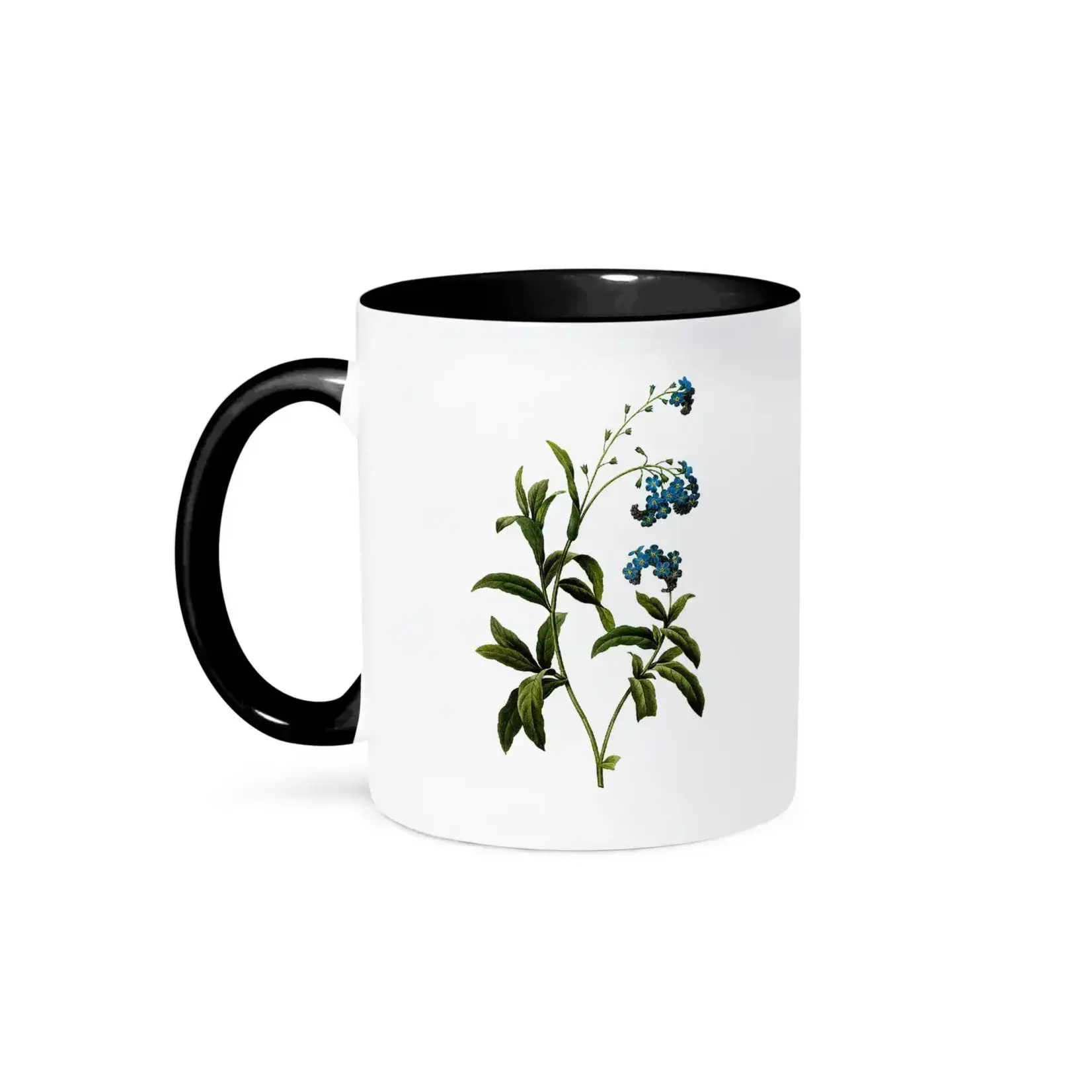 3D Rose Mug: Forget-Me-Not