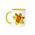 3D Rose Mug: Daffodil Flower