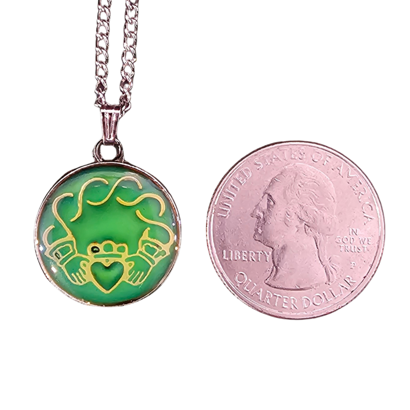Necklace: Mood Claddagh