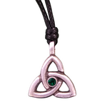 Necklace: Trinity May Birthstone