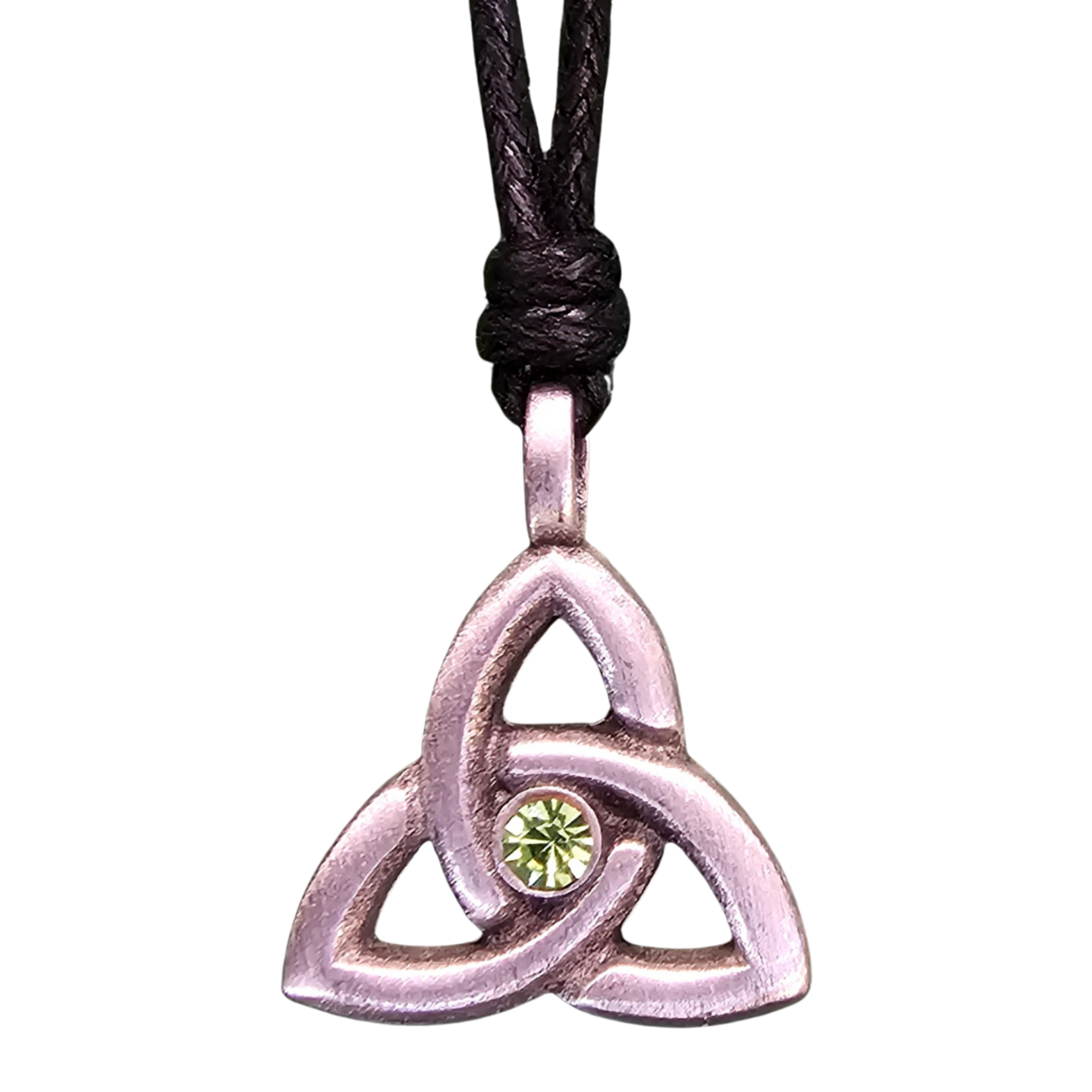 Necklace: Trinity August Birthstone