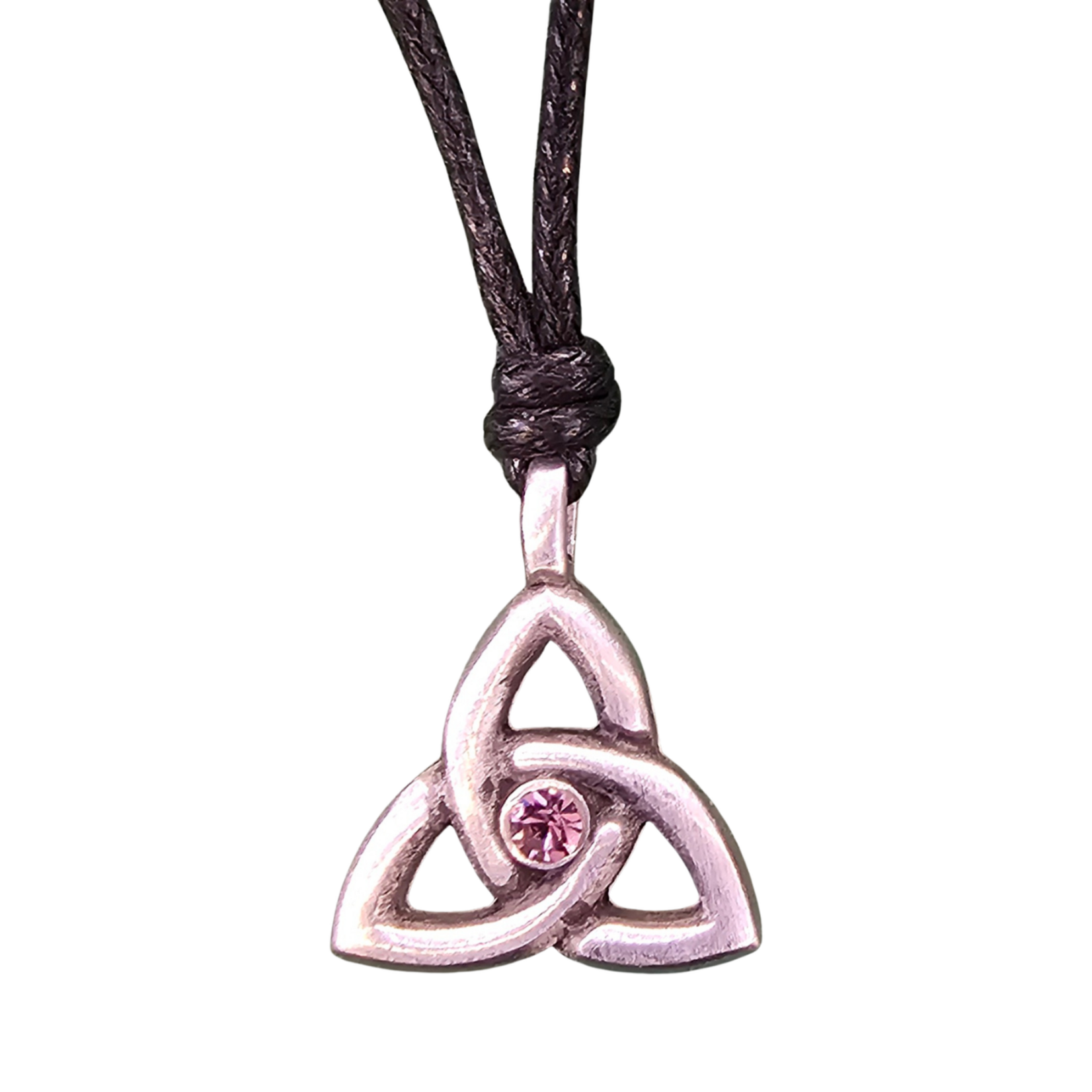 Necklace: Trinity October Birthstone