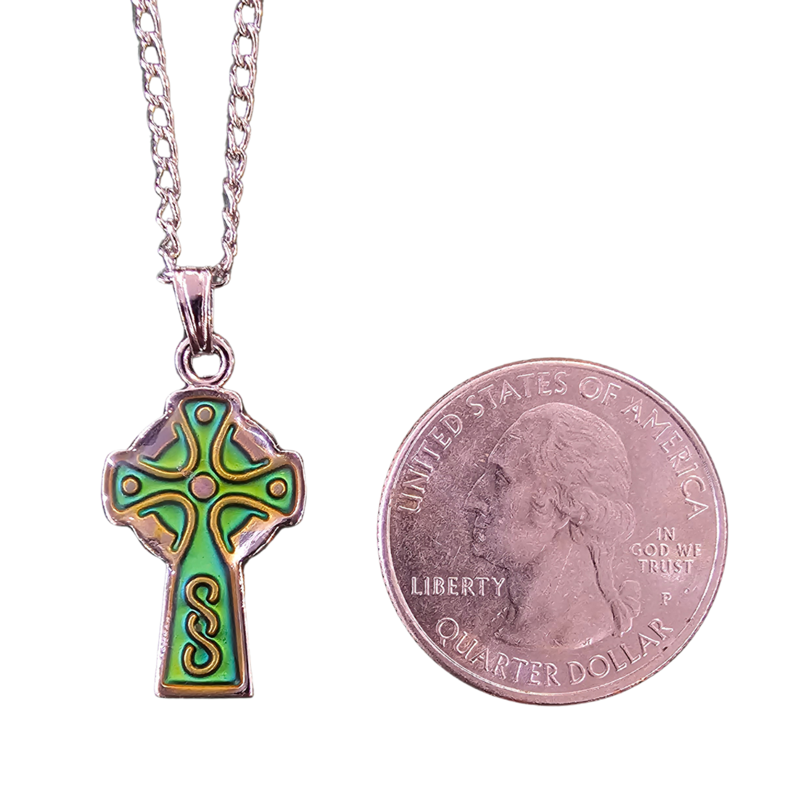 Necklace: Mood Celtic Cross