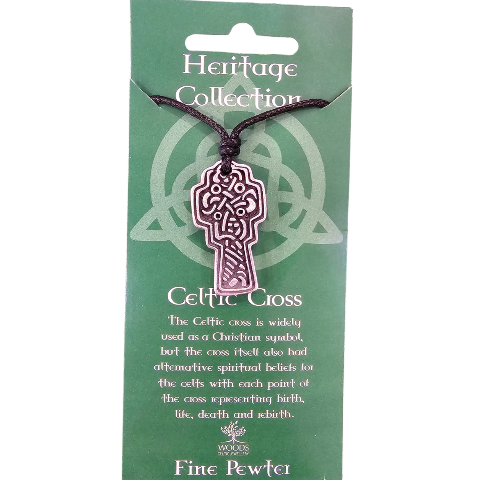 Necklace: Pewter Celtic Cross