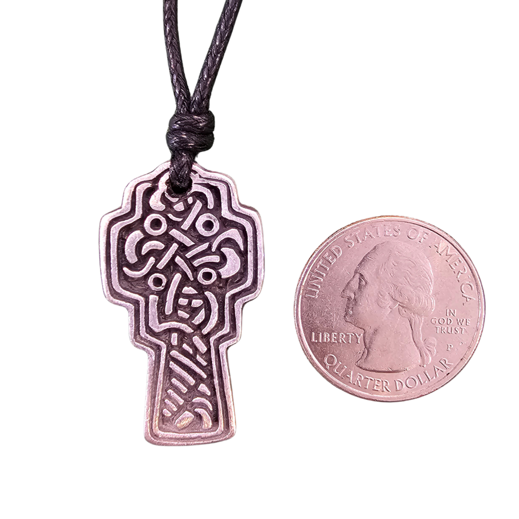 Necklace: Pewter Celtic Cross