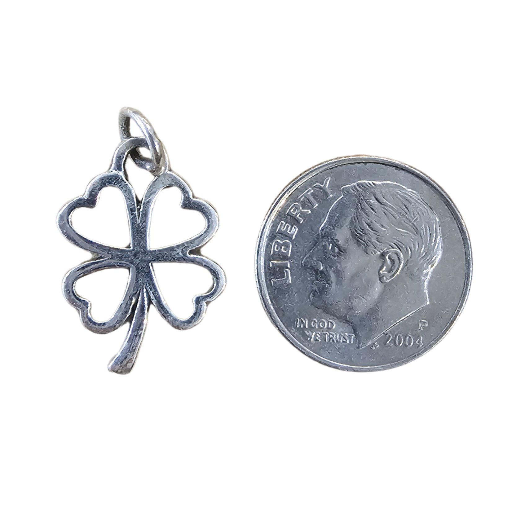 Pendant: SS Four Leaf Clover
