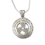 Necklace: Triskele Pewter