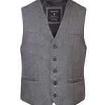 Vest: Charcoal Wool Blend