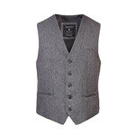 Vest: Charcoal Wool Blend