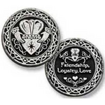 Pocket Token: Claddagh