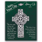 Visor Clip: Celtic Cross