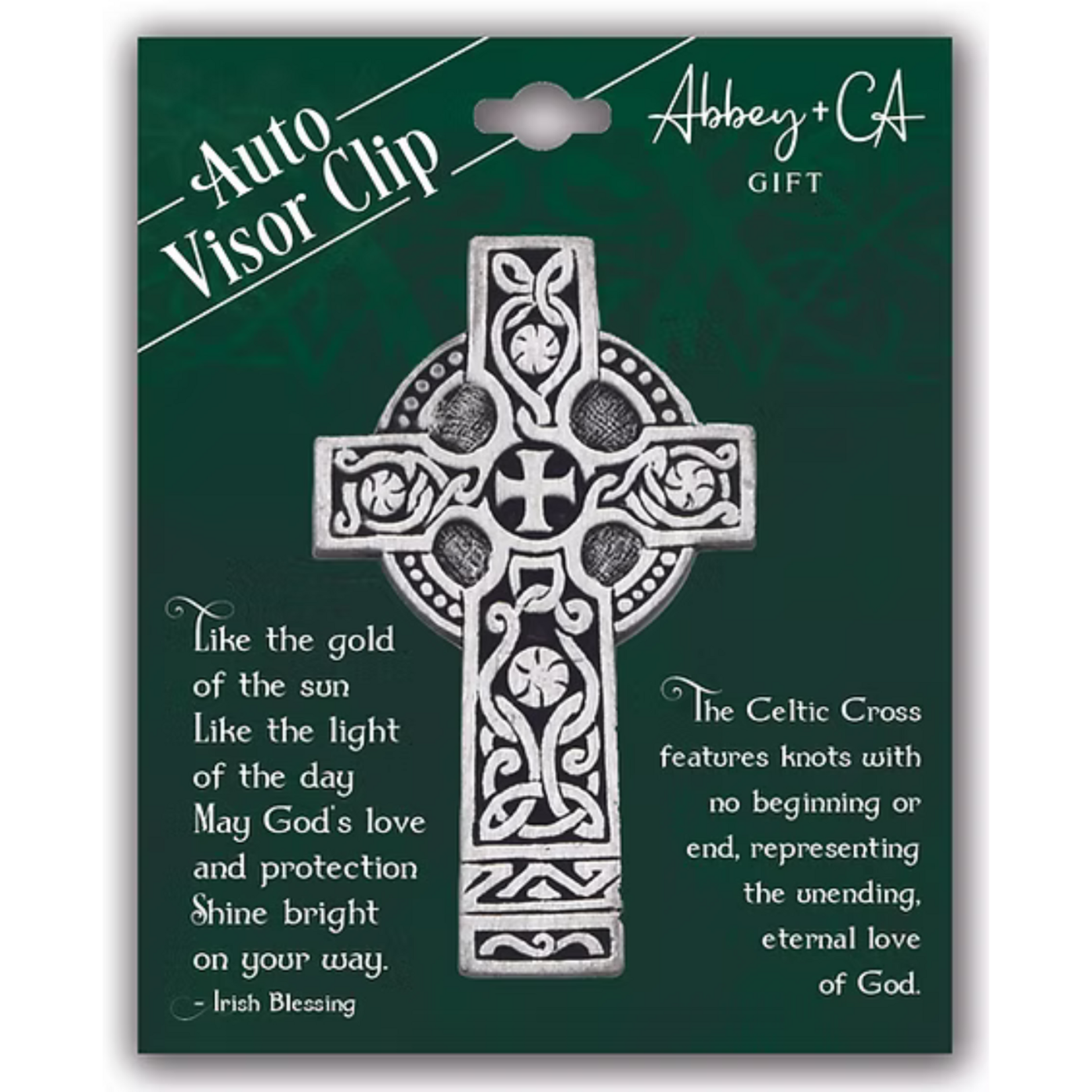 Visor Clip: Celtic Cross