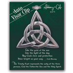 Visor Clip: Trinity Knot