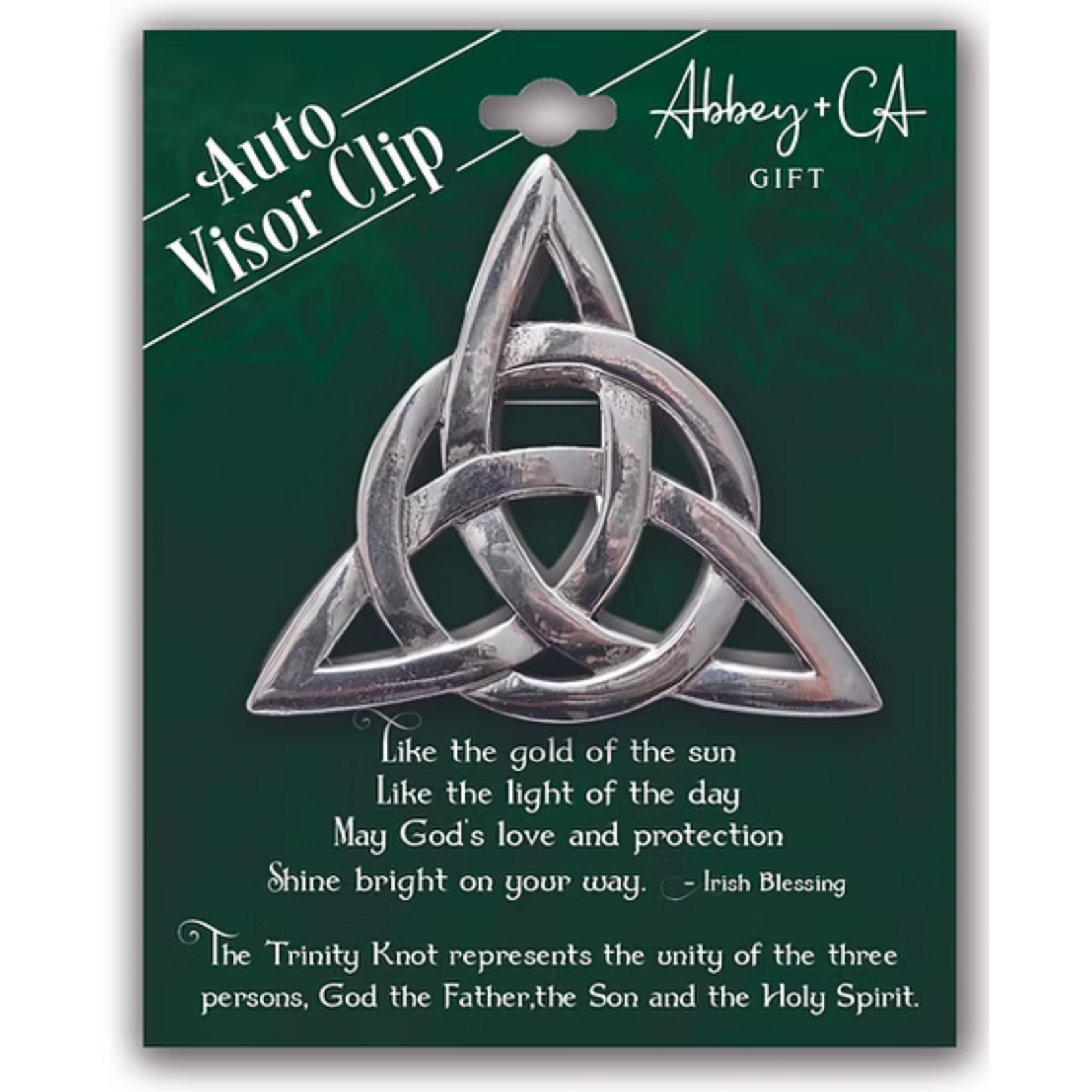 Visor Clip: Trinity Knot