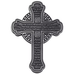 Wall Mount: 5.5" Irish Blessing Celtic Cross