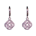 Earrings: SS Celtic Knot CZ