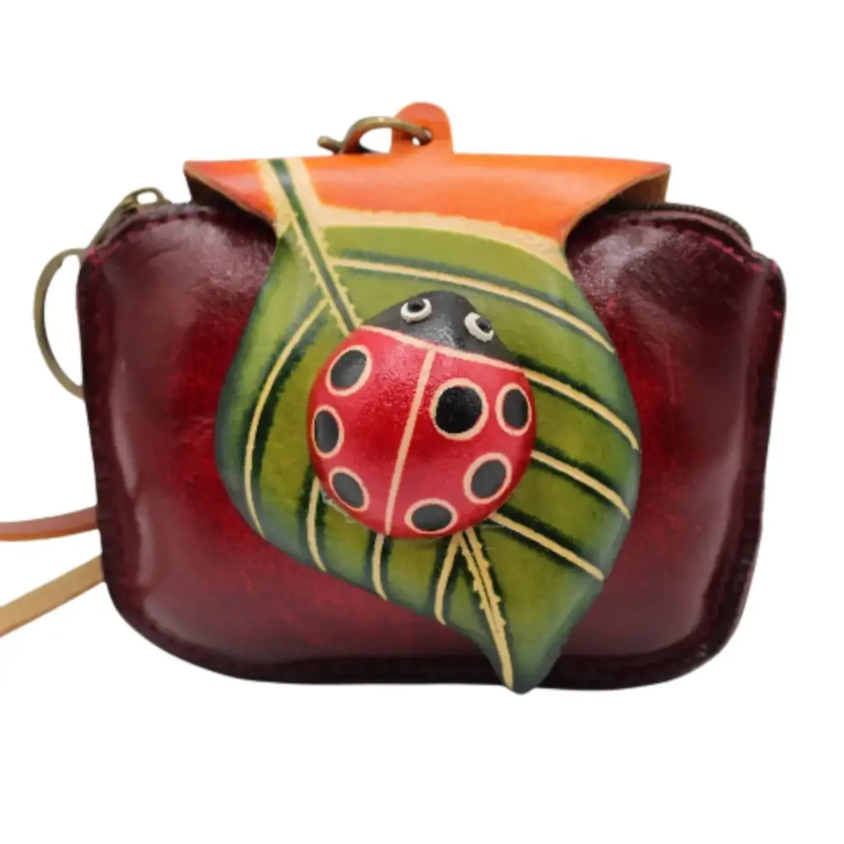 Coin Purse: Lady Bug Wristlet