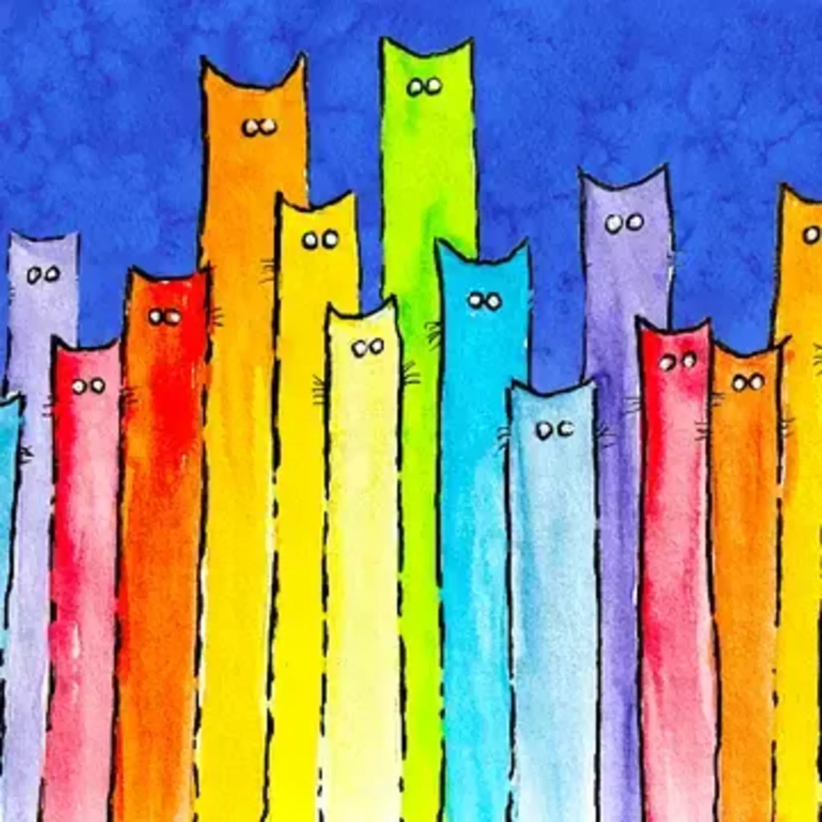 Micro Puzzles Puzzle: Micro 4"×6" A Pride of Cats