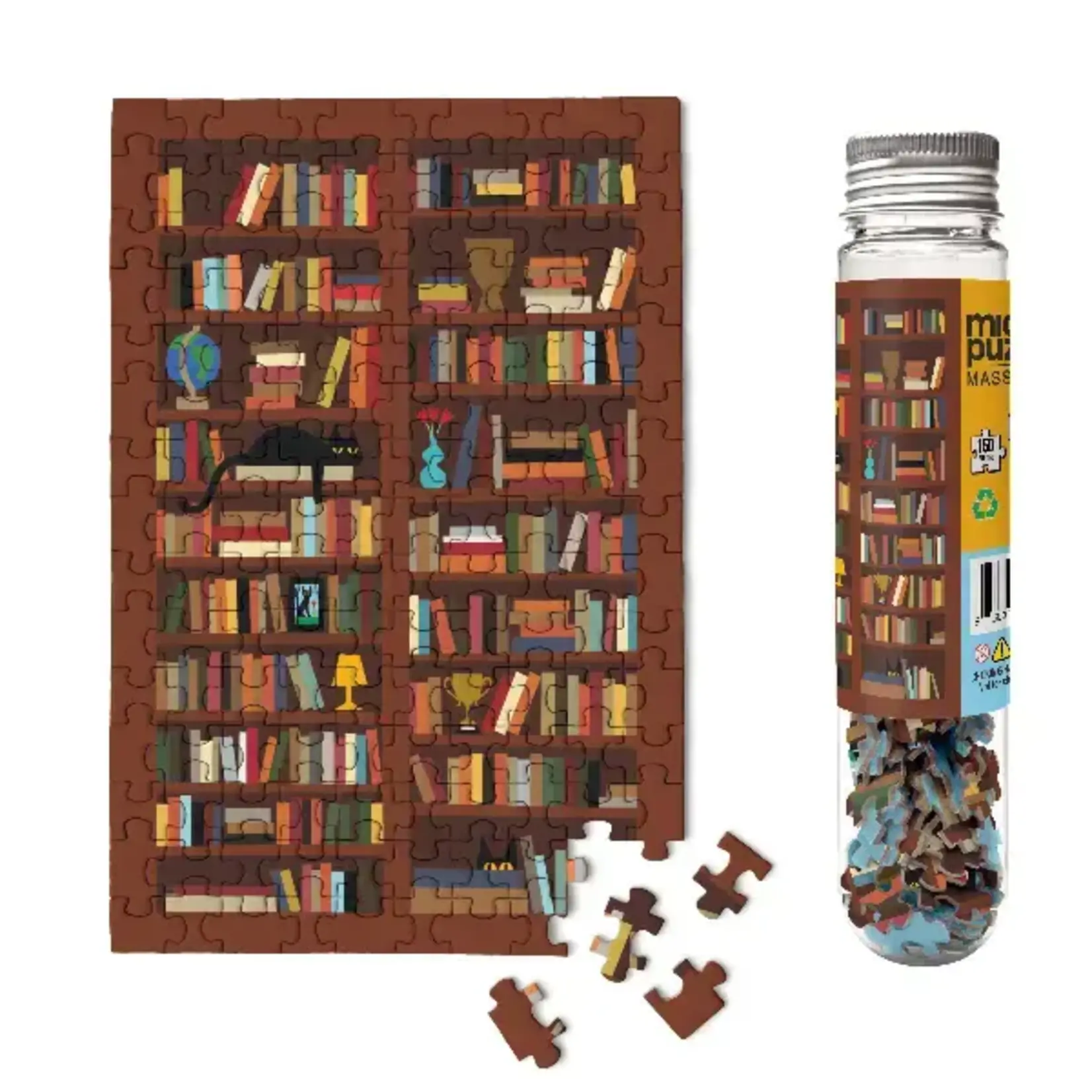 Micro Puzzles Puzzle: Micro 4"×6" Bookcase