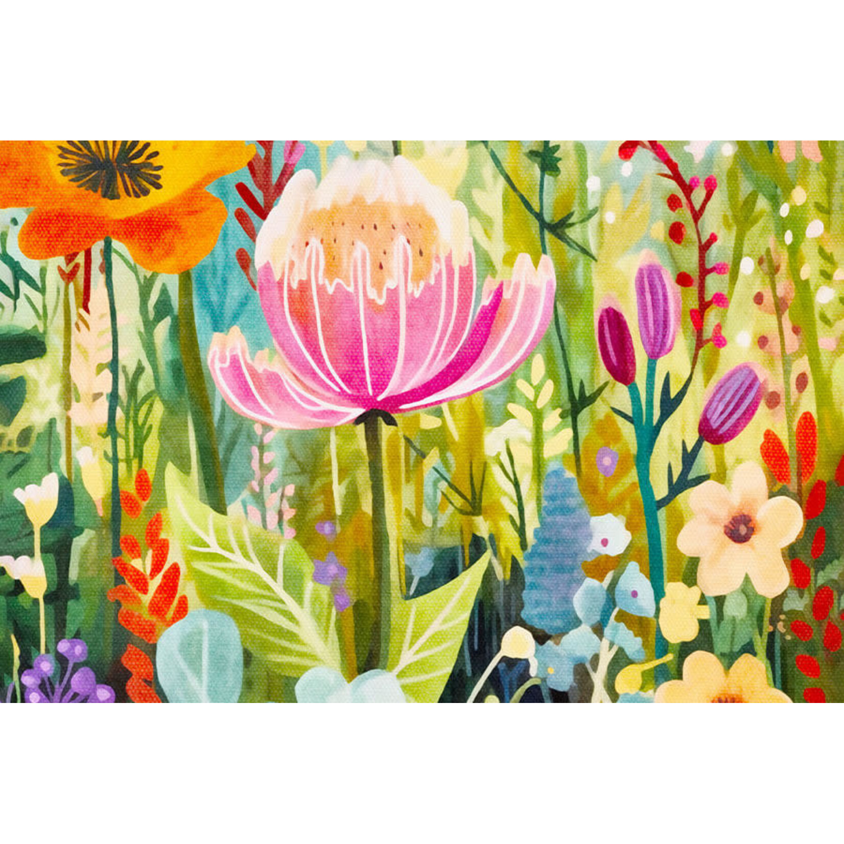 Micro Puzzles Puzzle: Micro 4"×6" Wild Flowers