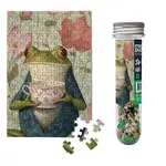 Micro Puzzles Puzzle: Micro 4"×6" Tea Time Frog