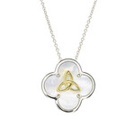 Necklace: Sterling MOP Trinity GV