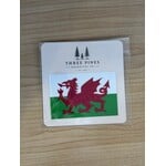 Wales 3x3 Decal