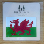 Welsh Flag 3x2 Sticker