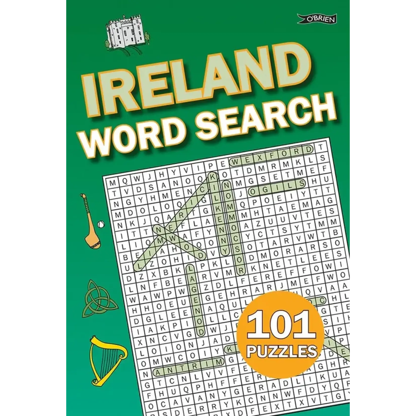 Book: Ireland Word Search 101