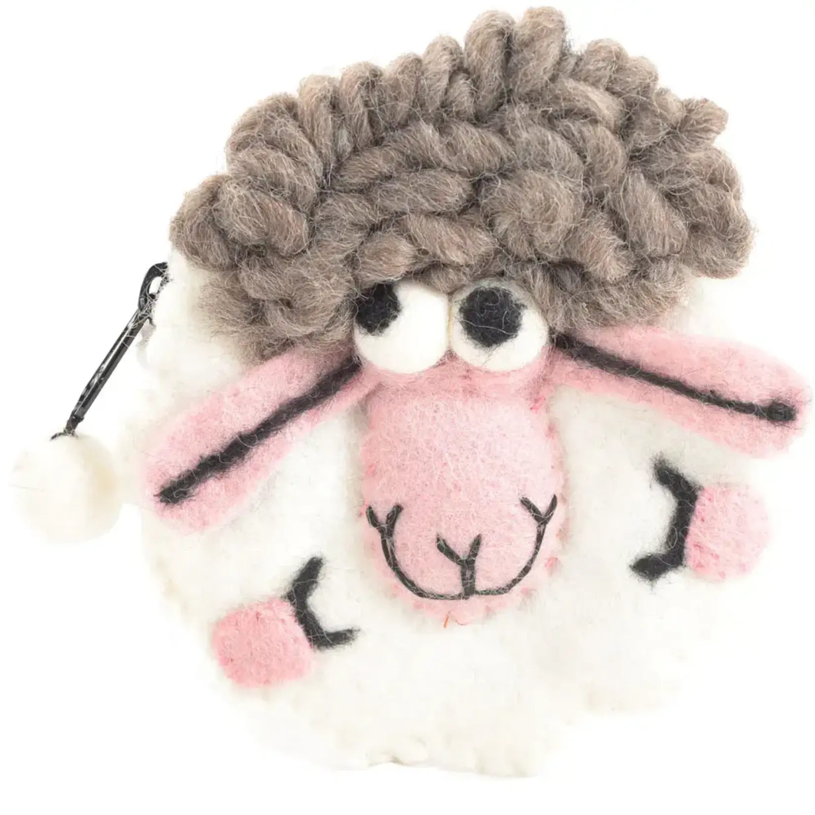 Coin Purse: Felt Sheep