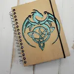 Pocket Notebook: Mystical Turquoise Dragon