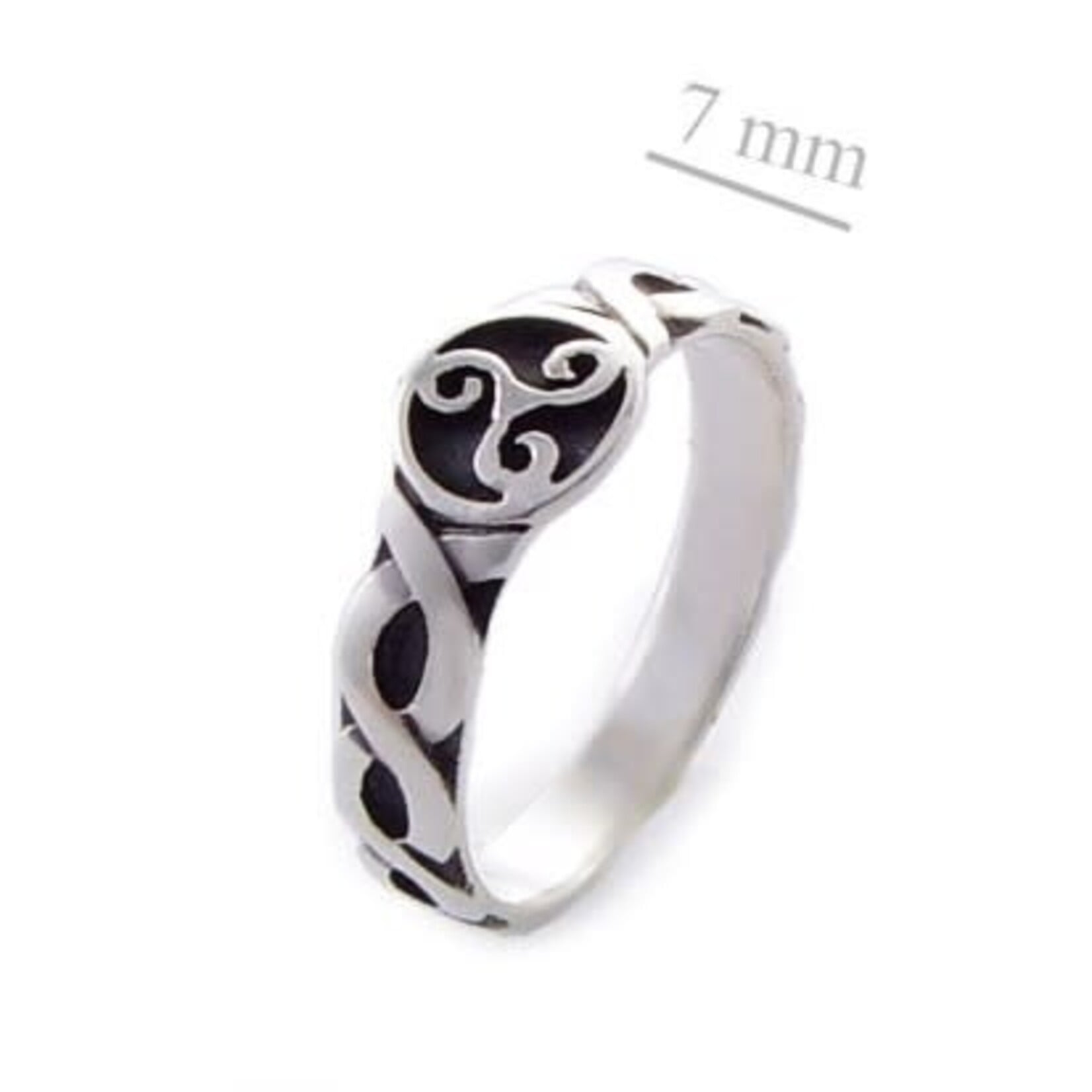 Ring: SS Triskelion Band