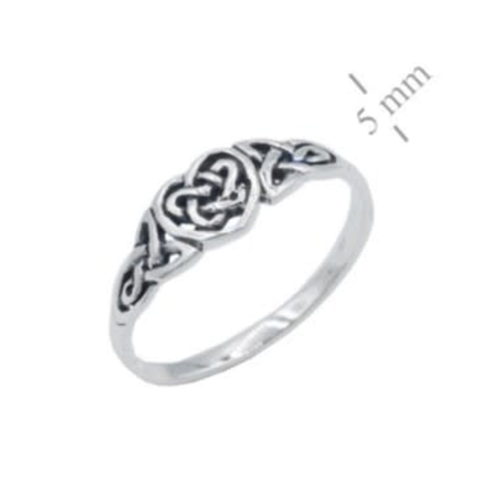 Ring: SS Heart Knot