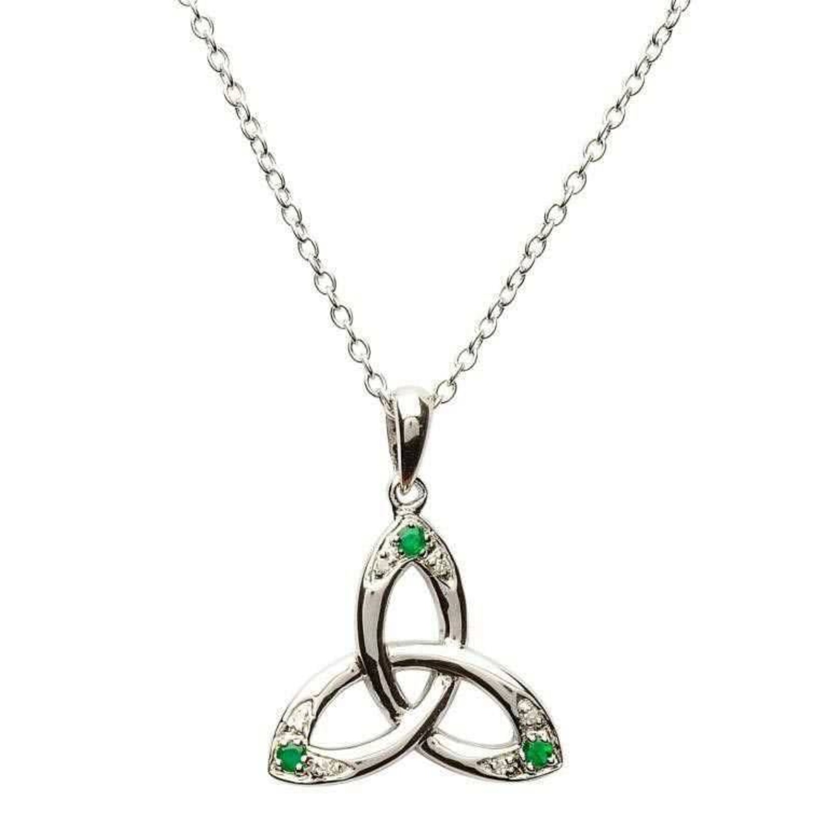 Necklace: SS Emer/Dia Trinity